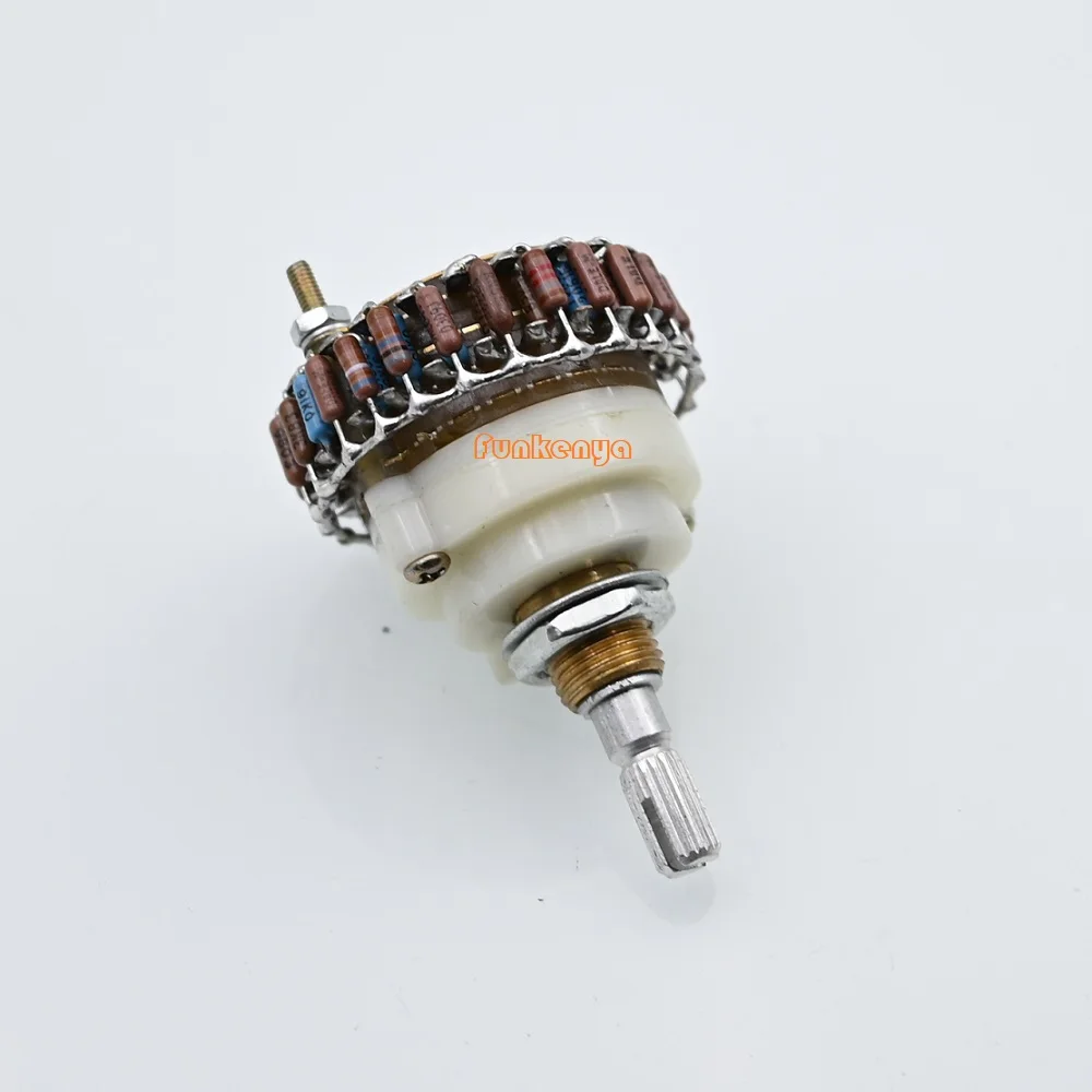 Single Channel 10K 50K 100K 250K 2× 23 Speed Progressive Shunt Type Volume Potentiometer