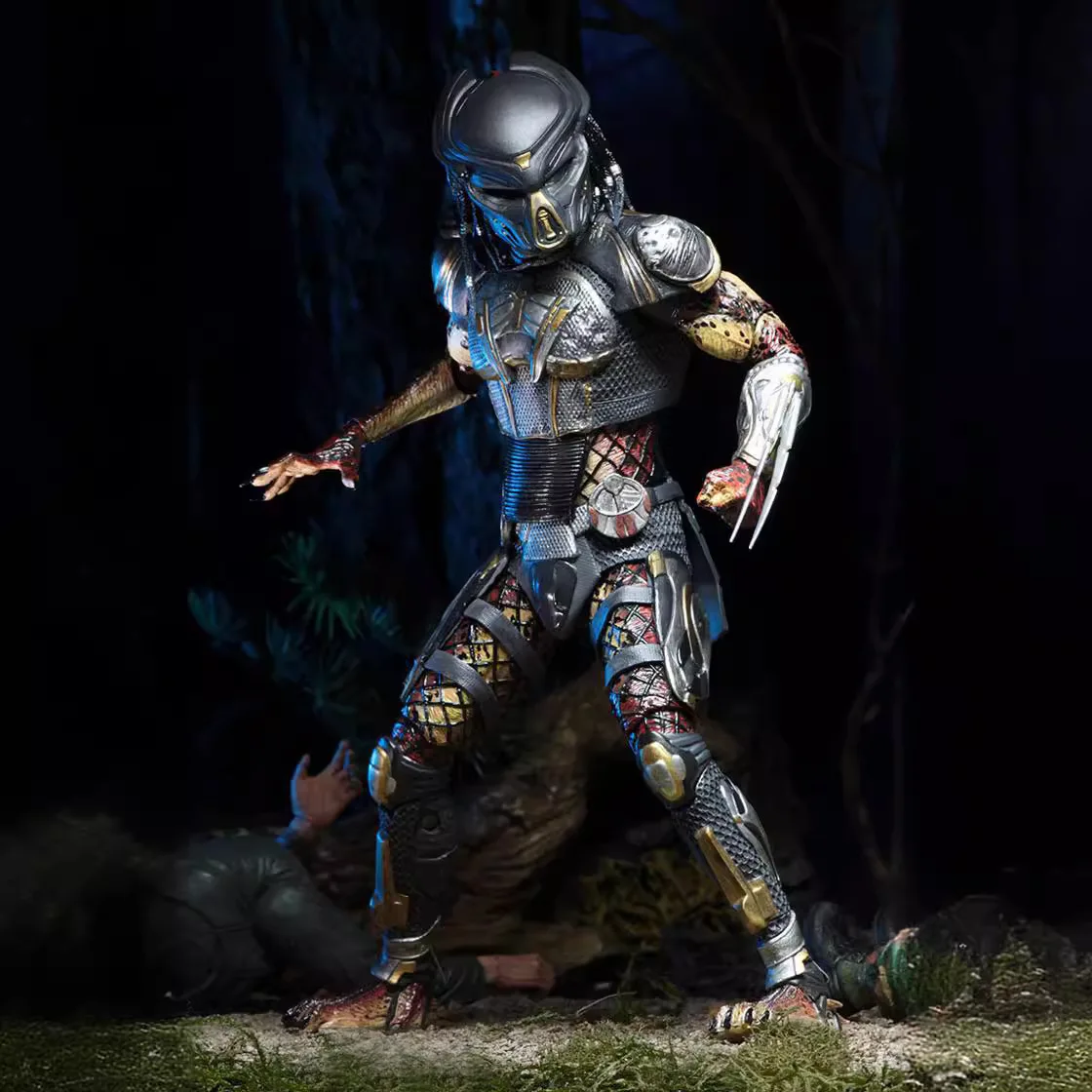 Figura de Acción Coleccionable NECA The Ultimate FUGITIVE PREDATOR 2018, en Caja, 18 cm, Modelo de Película, Juguete de Regalo, 2026