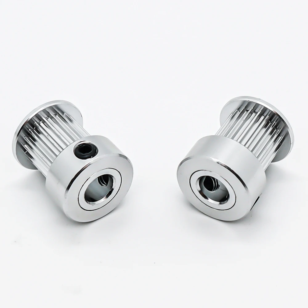 18T Teeth GT2 Timing Pulley Bore 3/3.17/4/5/6/6.35/8mm Open Timing Belt Width 6/10mm 3D Printer Parts Wheel Synchronous 2GT Gear