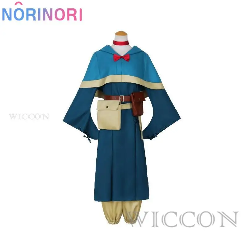Marcille Donato Cosplay Anime Delicious in Dungeon Cosplay Costume Uniform Cloak Dress Wig Set Party Role Play Outfit for Women image 5