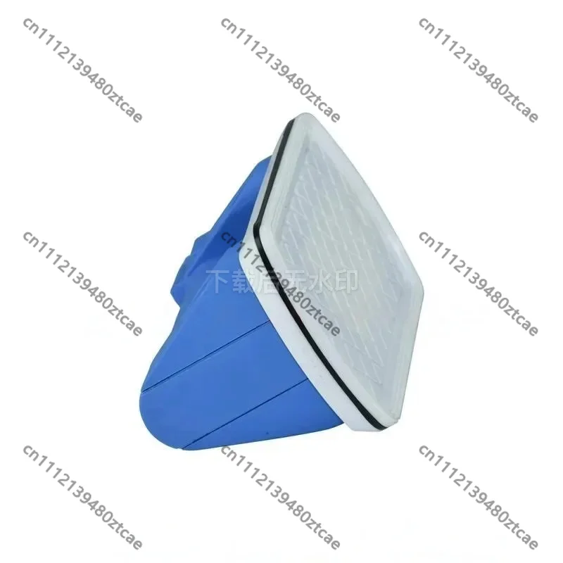 Compact Smart Electric Suction Cup 93x170mm Triple Layer Pad Auto Vacuum Refill Cleaning Tool for Window Glass Surface