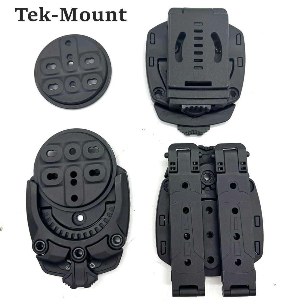 Quick Connect Mounting System for Holsters Mag Pouches and T