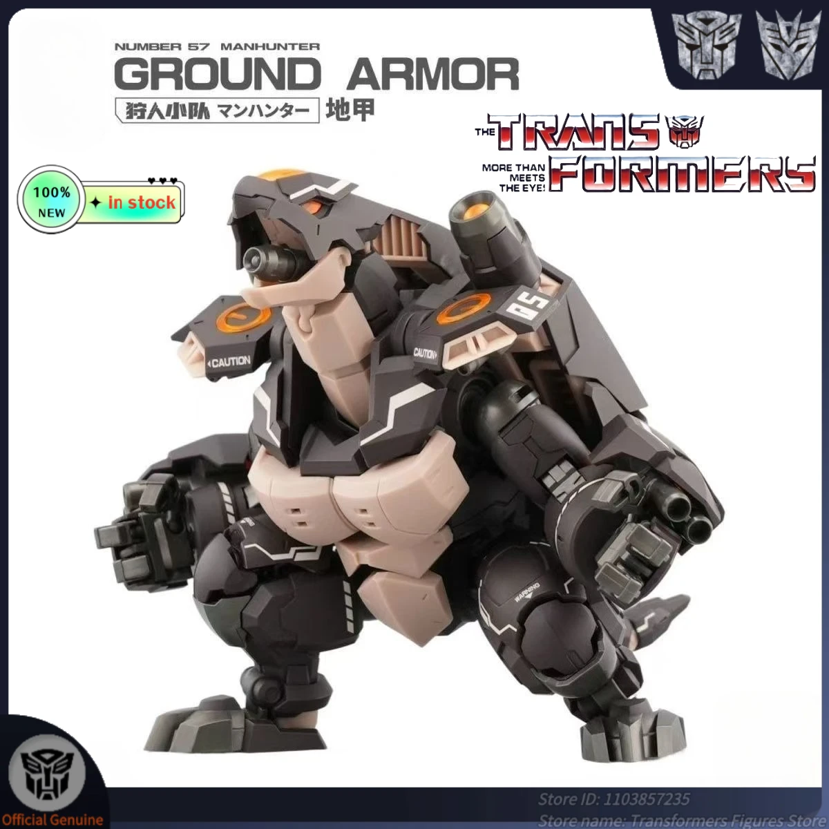 Zupełnie Nowe Roboty Transformer Zabawki 1/24 Nr 57 Model do Składania Zespół Łowców G1 Film Figurka Akcji Anime Ruchomy Robot Popularne Prezenty