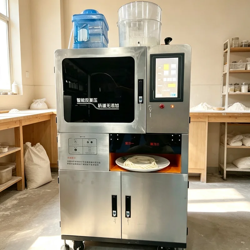 Automatic Noodle Maker Machine Motor 304 Stainless Steel 40kg/h Production Capacity for Restaurant Use Multi-Function