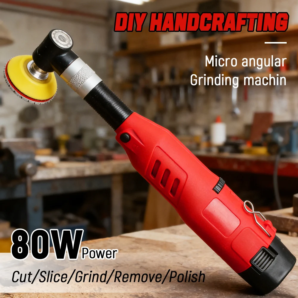 Wireless Electric Seam Cleaning Machine Ceramic Tile Beauty Sewing Tool 80W 4Gear Small Multi Electric Grinder Polishing Cutting
