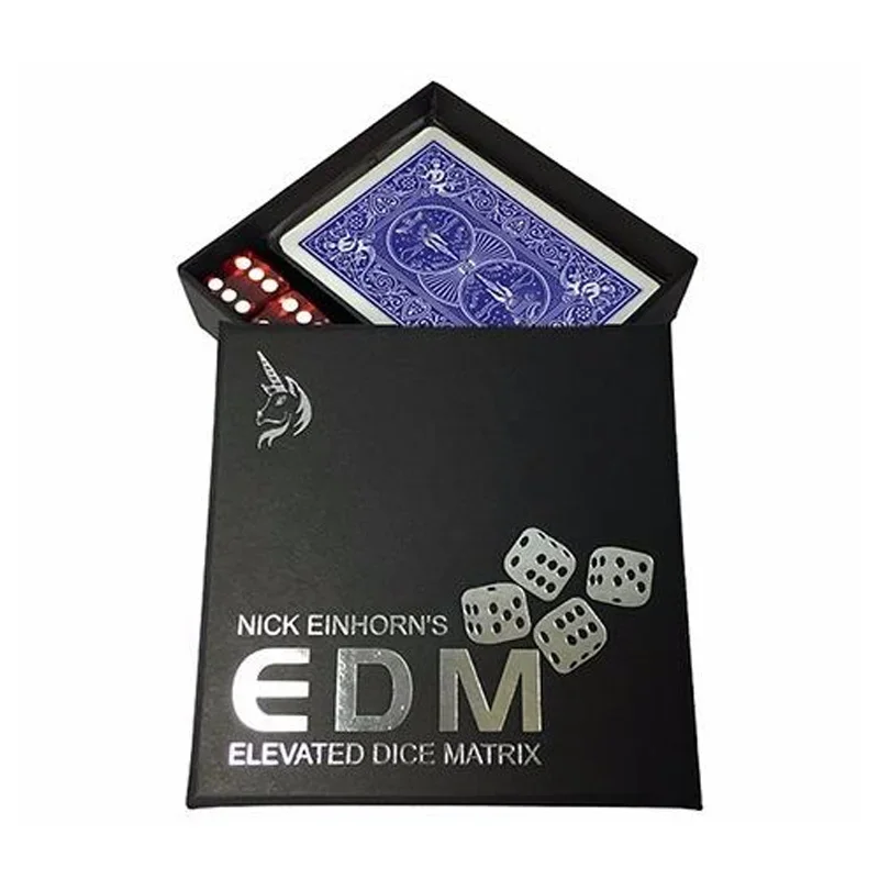 

Elevated Dice Matrix (EDM / Blue) by Nicholas Einho Close Up Magic Tricks,Illusions,Magic Props,Card Magie,Magia Toys Magician