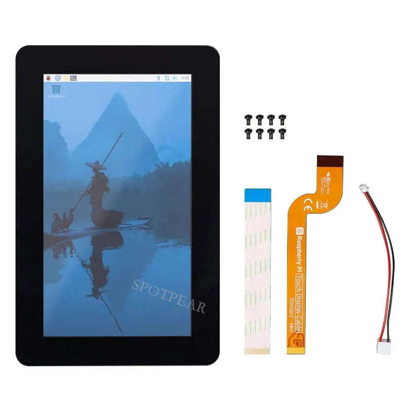 Raspberry Pi Touch Display 2 Official Original Capacitive TouchScreen 7 inch LCD 720x1280 TFT