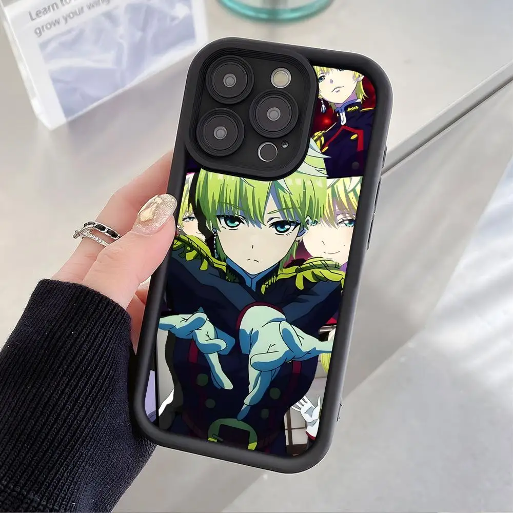 

Mato seihei no slave Tenka Izumo Thicken TPU Mobile Phone Case for iPhone 17 16 15 14 13 12 11 Air Pro Max Plus Colorful Cover