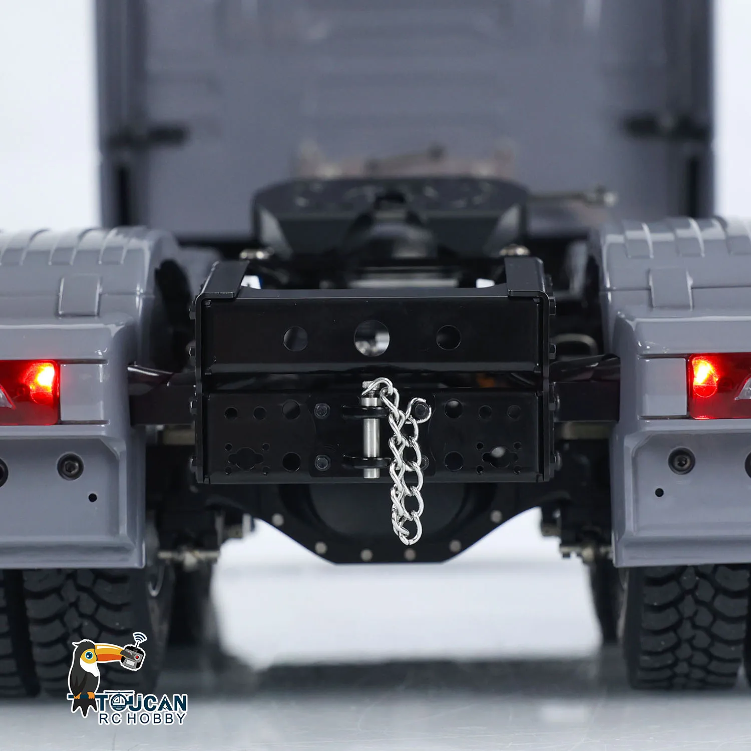 

6x6 1/14 770S RC Tractor Truck Remote Control Car Painted Finished CNC Differential Lock Axles Sound Light Vehicle Toy Model