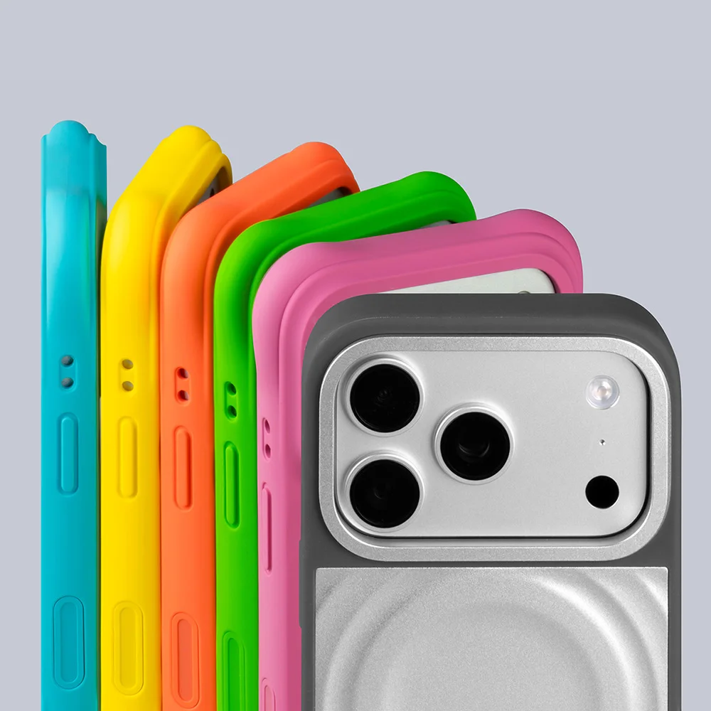 Coque de téléphone MagSafe en alliage ondulé pour iPhone 18 17 16 15 Pro Max, avec chargement magnétique sans fil, bouton caméra et protection anti-chute