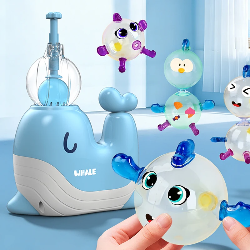 whale-magic-ball-bobole-diy-free-form-bouncy-ball-inflator-cartoon-funny-and-quirky-toys-for-kids-educational-gift