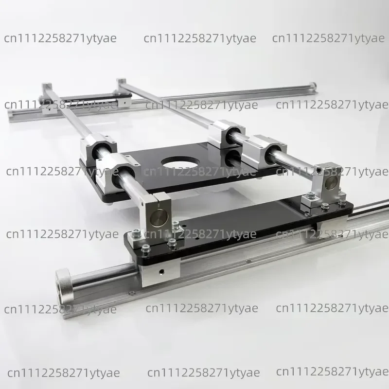 High Precision Carbon Steel and Aluminum Linear Guide Combination Kit -3 Axis Smooth Easy Assembly Numerical Control