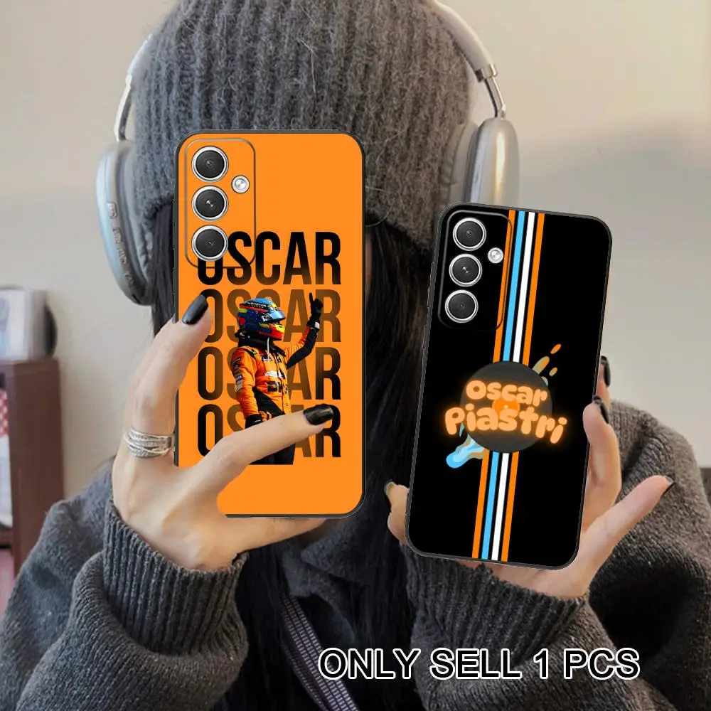 Oscar Piastri Phone Case for Samsung Galaxy S26 S25 S24 S23 S22 S21 S20 Note20 Plus FE Ultra Soft TPU Shockproof Cover