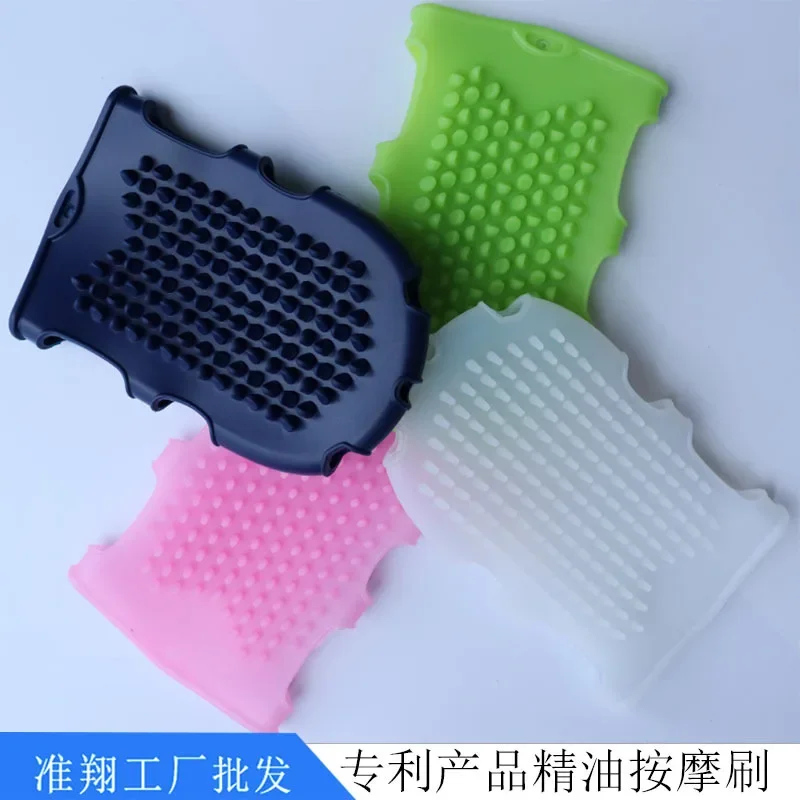 1pc Shower Gloves Bath Scrub Remover Body Exfoliating Massage Shower Brush Silicone Bath Brush Skin Clean Silicone Bath Brushes