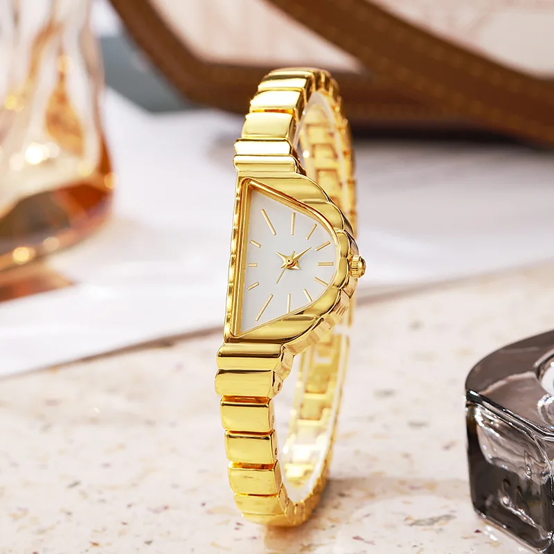 High-end Niche Woman Quartz Watch Vintage Luxury Women's Alloy Wristwatch Elegant Fashion Clock Ladies Watches Dropshipping Gift