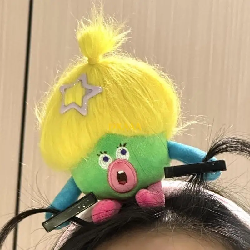 DXAA Sausage Mouth Doll Hairband Teen Girl Makeup Washing Face Carnivals Hairband