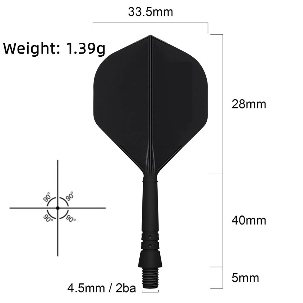 FOX SMILING 22g Soft Darts Pin with Plastic Tip and 2 in 1 Dart Shaft Flights for Electronic Dartboard with 20 Soft Dart Tips