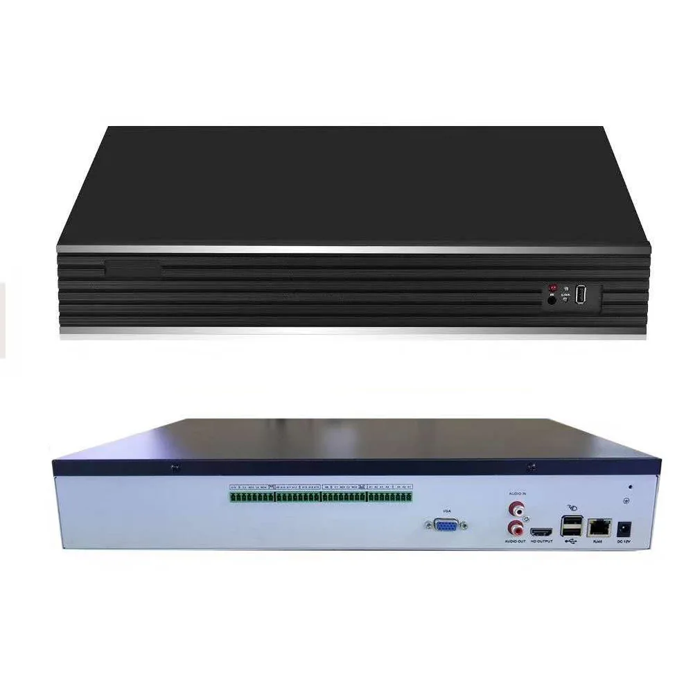 AI Face Detection Security NVR Recorder 8ch 4K / 32ch 5.0MP H.265 Standalone Network Ip Cctv Nvr Xmeye Smart Phone View