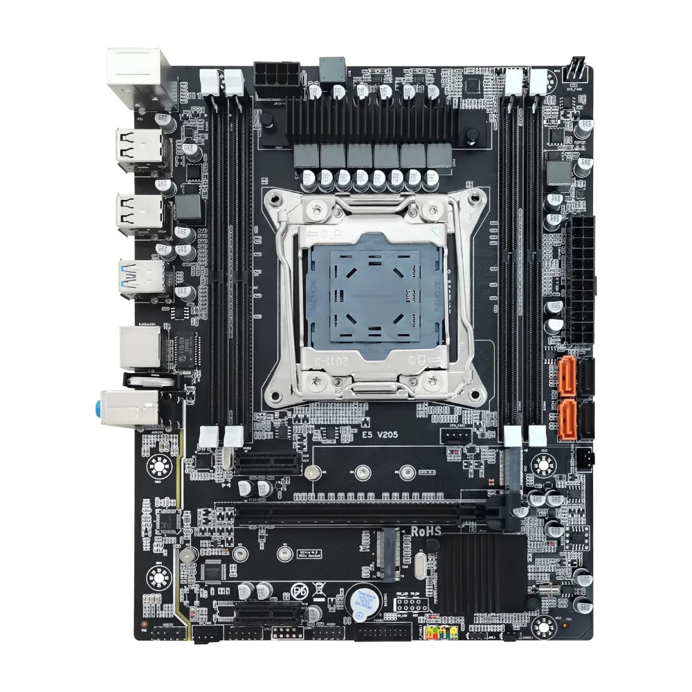 High Performance LGA2011-3 Processor M-ATX Four Channels Motherboard For Gaming Motherboard