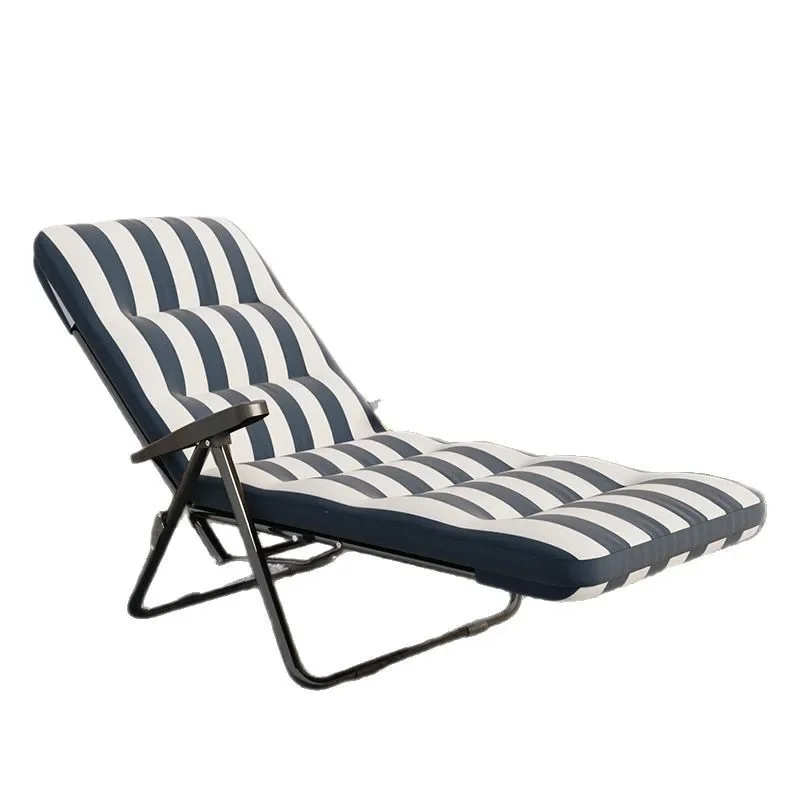 

Folding recliner home leisure elderly balcony back chair office lunch break sit and sleep dual-purpose chair 2025 new