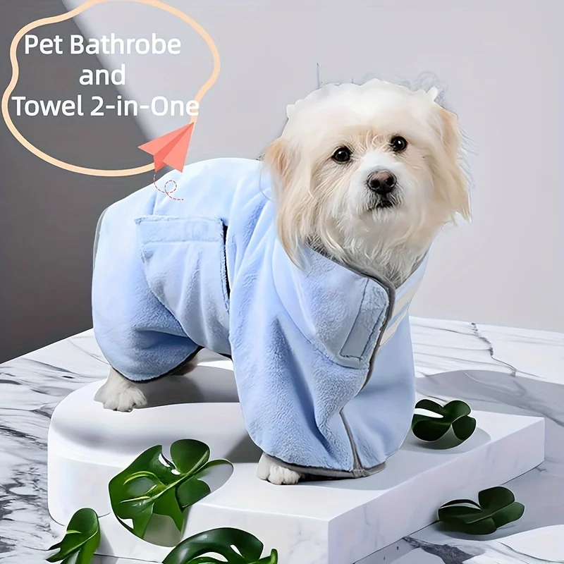 Dog Absorbent Bath Towel Image 5