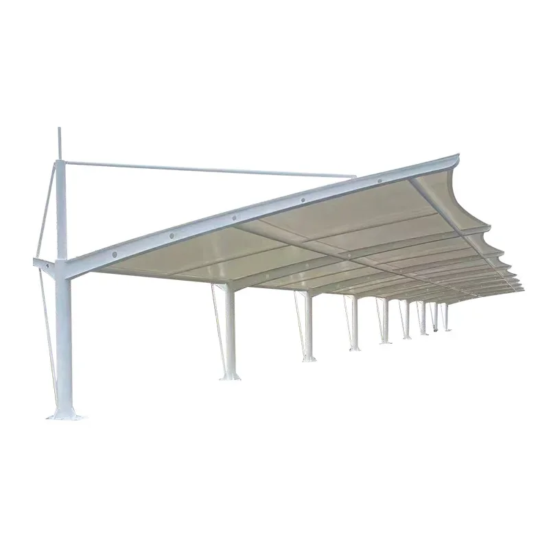 Property Residential Area Factory Membrane Structure Outdoor Charging Pile Car Parking Space Shade Carport