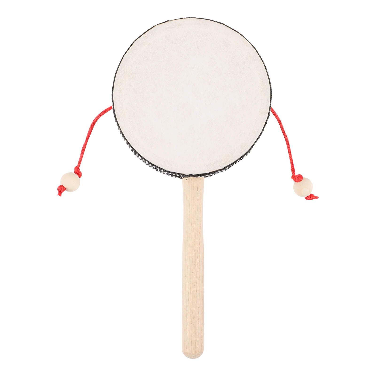 

Wooden Shaking Handheld Rattle Musical Instrument Fine Workmanship Cognitive Development Portable Educational