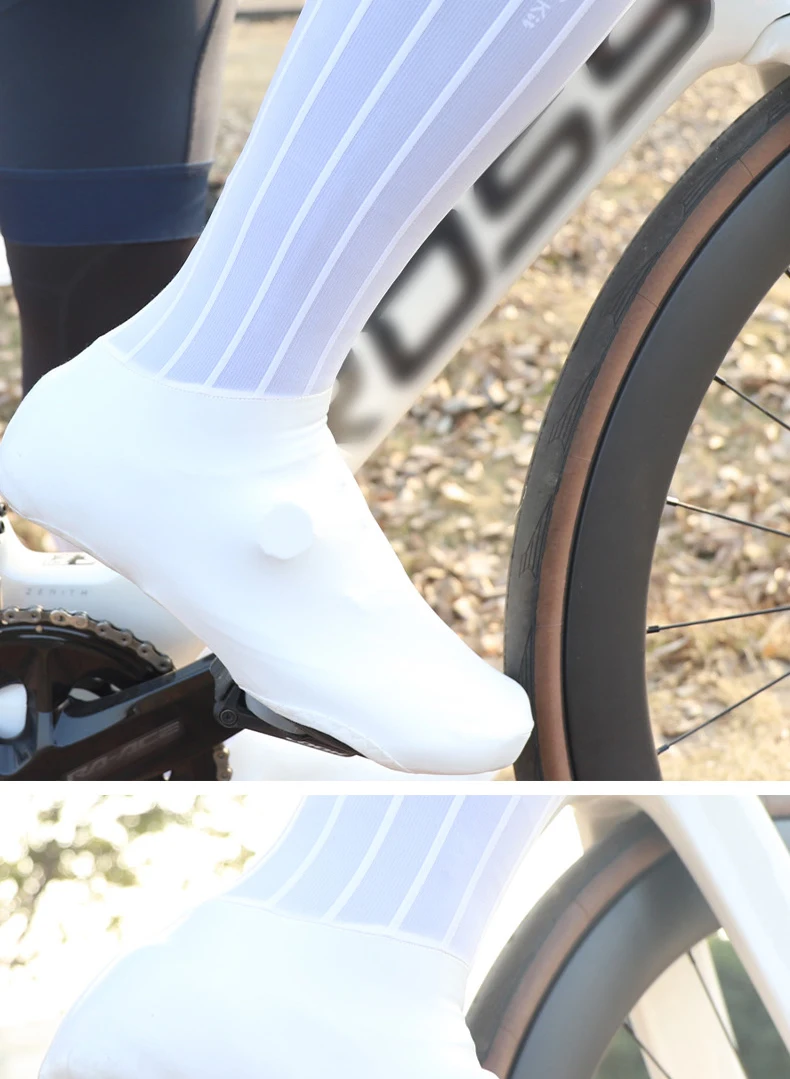 RRSkit Fahrrad-Aerodynamik-Schuhüberzüge Leichte TPU Rutschfeste Wasserdichte Winddichte Fahrrad-Gewebe-Pneumatik-Schuhüberzüge – Detail 5