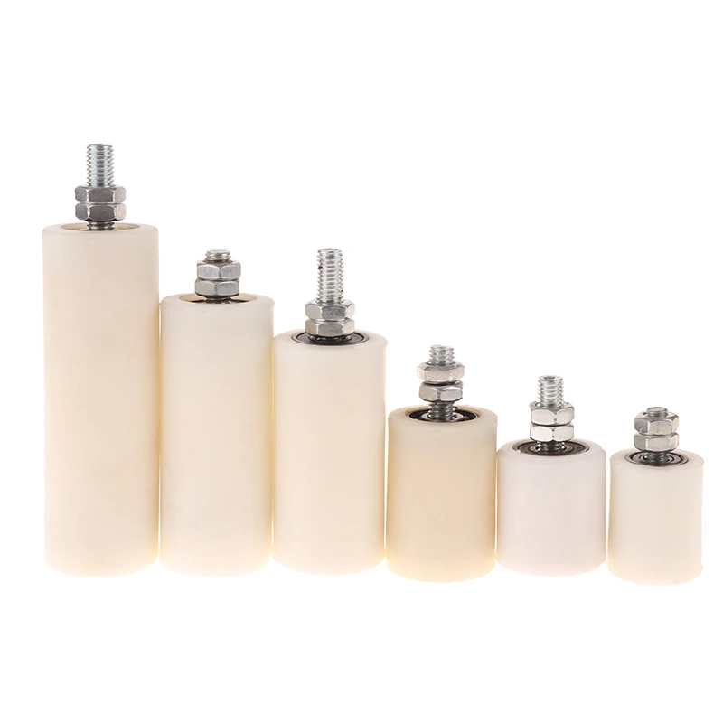 304 Stainless Steel Nylon Pulley/caster,Sliding Door Clip,Guide/Track Wheel,with Bearing,stable,durable