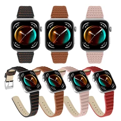 For Huawei Watch Fit 3 4 4 pro Strap Leather Belt Women Men Replacement Smart Watch Bracelet Correa for Huawei Fit4 fit3 4 pro