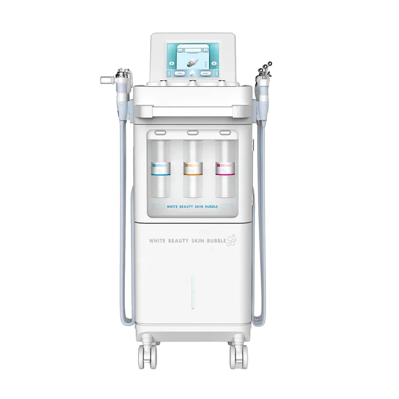 Multifunctional 9in1 Aqua Peel Deep Cleaning Water Oxygen Small Bubbles  Face Jet Analysis Skin Management Beauty Salon  Machine