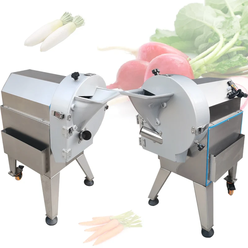 

Automatic Vegetable Cutting Machine Kitchens Canteens Restaurants Vegetable Processing Machines For Dice Slicing Shredding