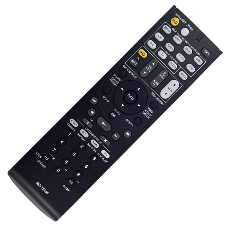 Compatible with Onkyo AV Receiver 24140765 RC-765M RC 765M RC765M RT24140765 TXSR608 TX-SR608 Remote Control RC-765M Spare Parts