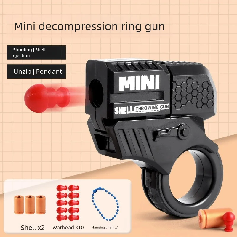 Mini Handleiding Paars Desert Eagle Pistool Schietspel Vechten Speelgoedpistool Waterspel Zomer Buitenspeelgoed Kinderen Jongen Cadeau