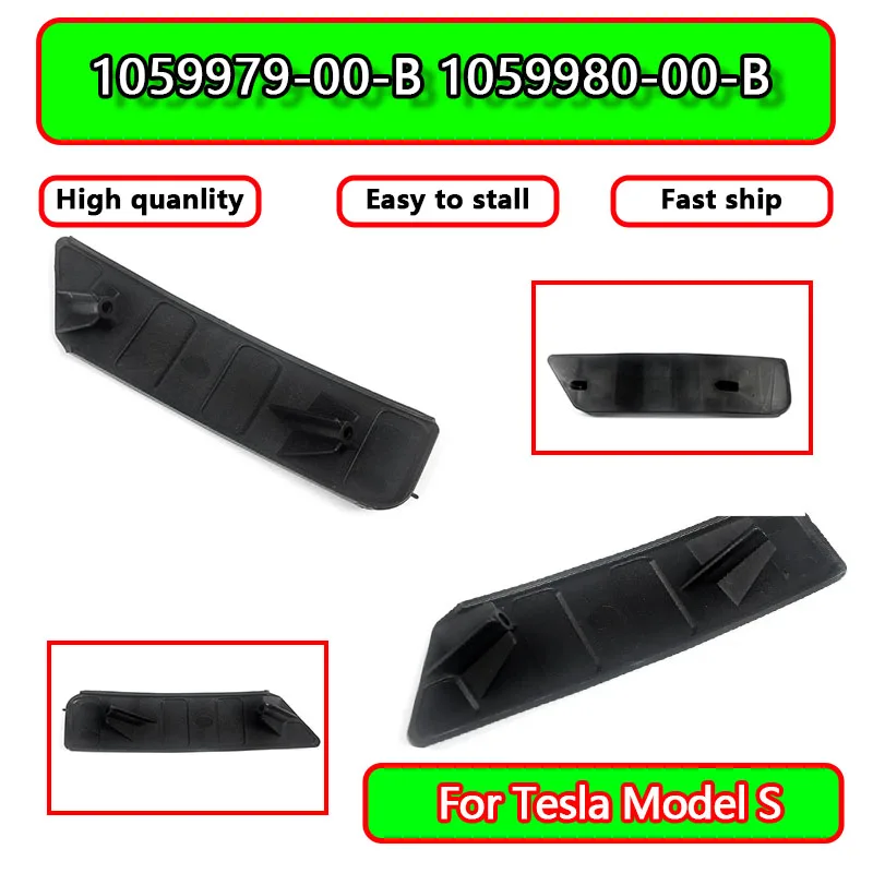 

Front Fog Light Mounting Holder For Tesla Model S 2017 2018 2019 2020 2021 Car Replacement Parts 1059979-00-B 1059980-00-B