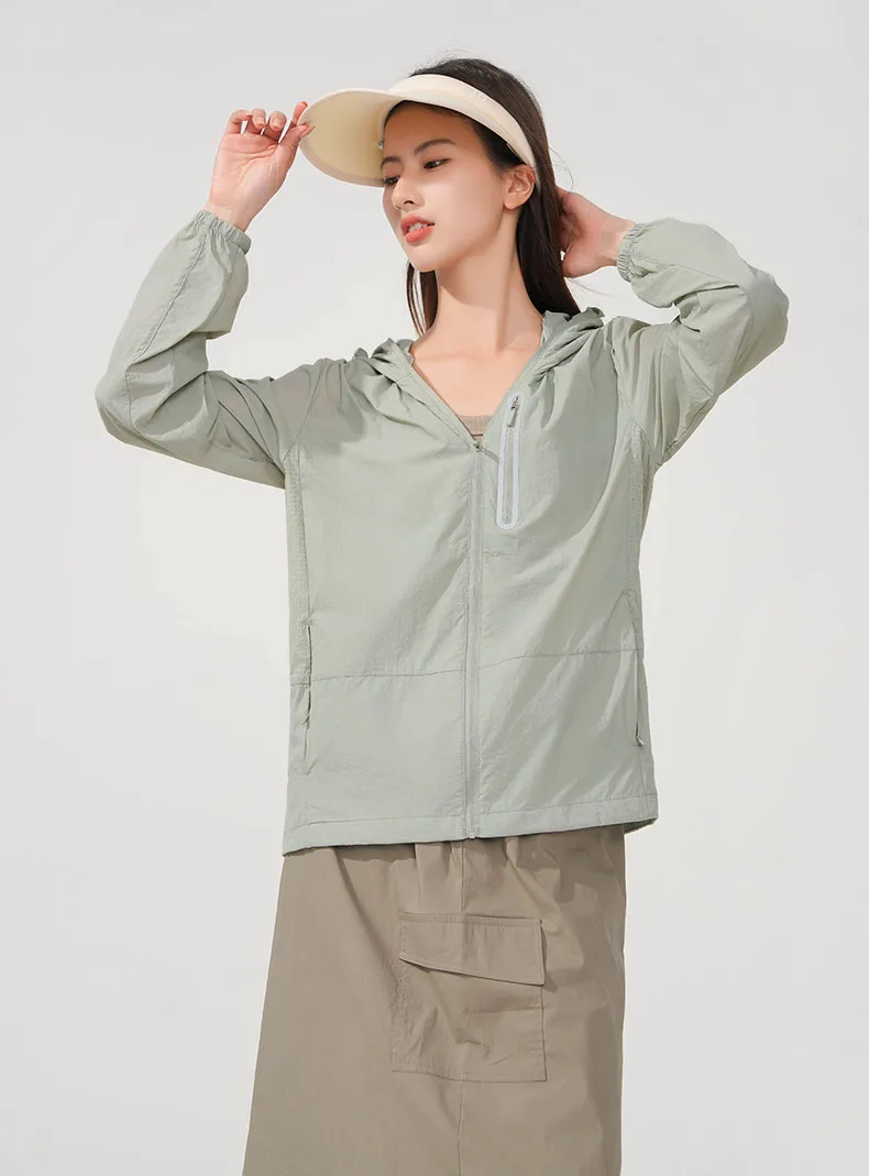 LNGXO Damen Herren Wasserdichter Anti-UV-Windbreaker Camping Klettern Trekking Wanderjacke Unisex Schnelltrocknender Sonnenschutzmantel – Detail 28
