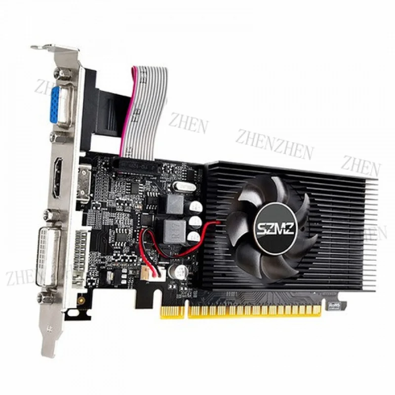 

Y for GT730 4 GB DDR3 128-Bit Graphics Card with Fan, Low-Profile Graphics Card for 5270