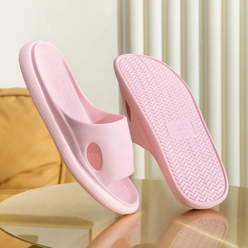 New fashion Simplicity EVA Slippers Home Soft Sole Anti-Slip Bathroom Slipper Summer Casual Indoor Slippers Women\'s Flip-Flop