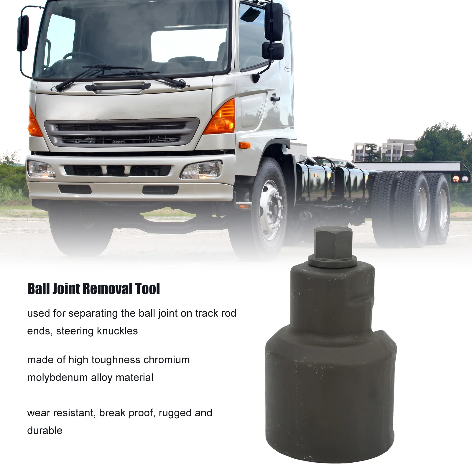 Truck Ball Joint Extractor High Toughness Heavy Duty Ball Joint Removal Tool Easy To Use Wear Resistant for Truck Repair