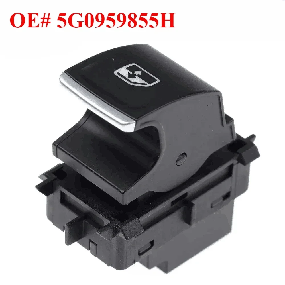 

Passenger Side Window Switch Button 5G0959855H for VW PASSAT B8 TOURAN ARTEON MULTIVAN CALIFORNIA TRANSPORTER T6 2015-2020