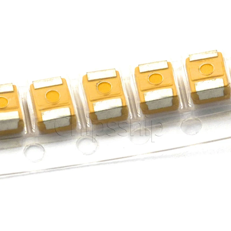 Patch de Tantale Jaune pour Puzzles, Type D, 7343, 10UF, 25V, 2 Pièces