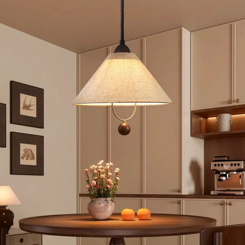 

Винтажный ваби-саби, винтажный чайный ресторан, японский стиль, растягивающийся подвесной светильник из цельного дерева, светильники в корейском стиле