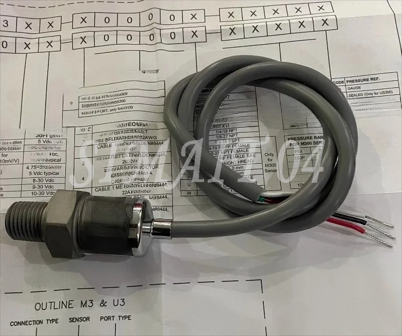 1SENO17-600PSI sensor 1K0 engineering equipment PRESSURE TRANSDUCER