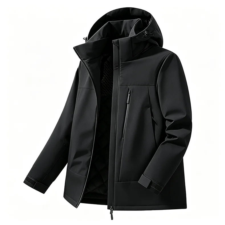 LNGXO Skianzug Herren Winter Thermisch Wasserdicht Winddicht Snowboardjacke Ski Klettern Wandern Baumwollgefütterte Snowboardbekleidung – Detail 14