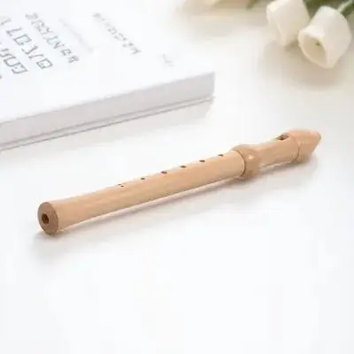 German-Style 8-Hole High Pitch Clarinet Detachable Two-Section Design Bright Sound Easy to Play Eco-Friendly Finish Beginner
