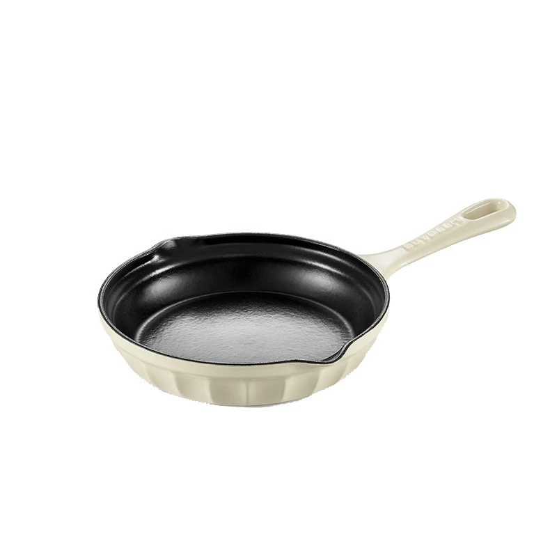 

Small frying pan, pan, barbecue frying pan, induction cooker, gas wok, oil-gathering frying pan