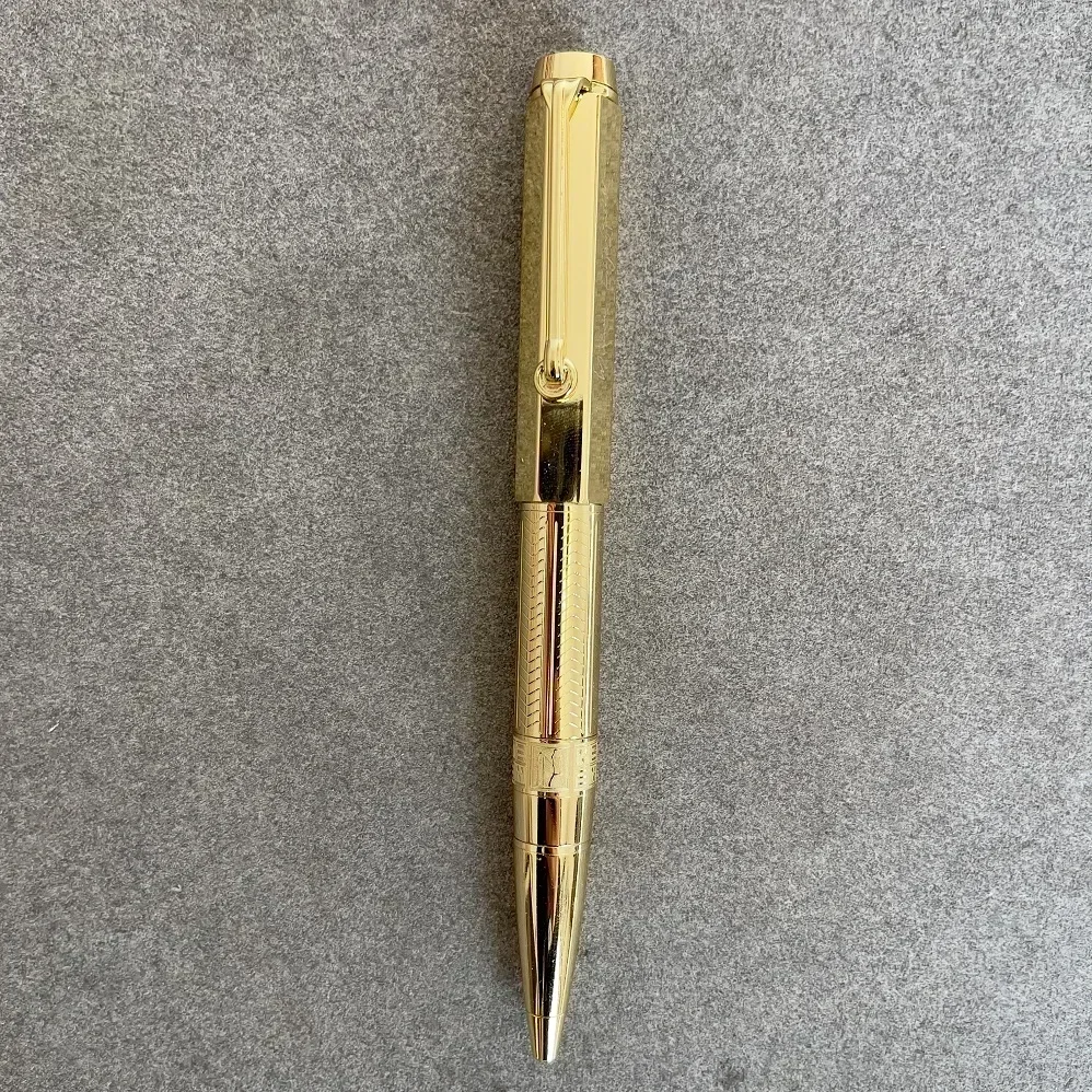 2025 سلسلة الكاتب العظيمة الفاخرة Mb William Shakespeare قلم حبر جاف كوري مع الرقم التسلسلي #3