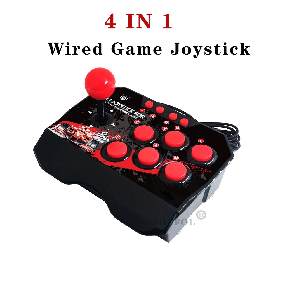 Controller Connected: Der ultimative 4-in-1 USB-Joystick für PS3, Nintendo Switch, PC und Android TV
