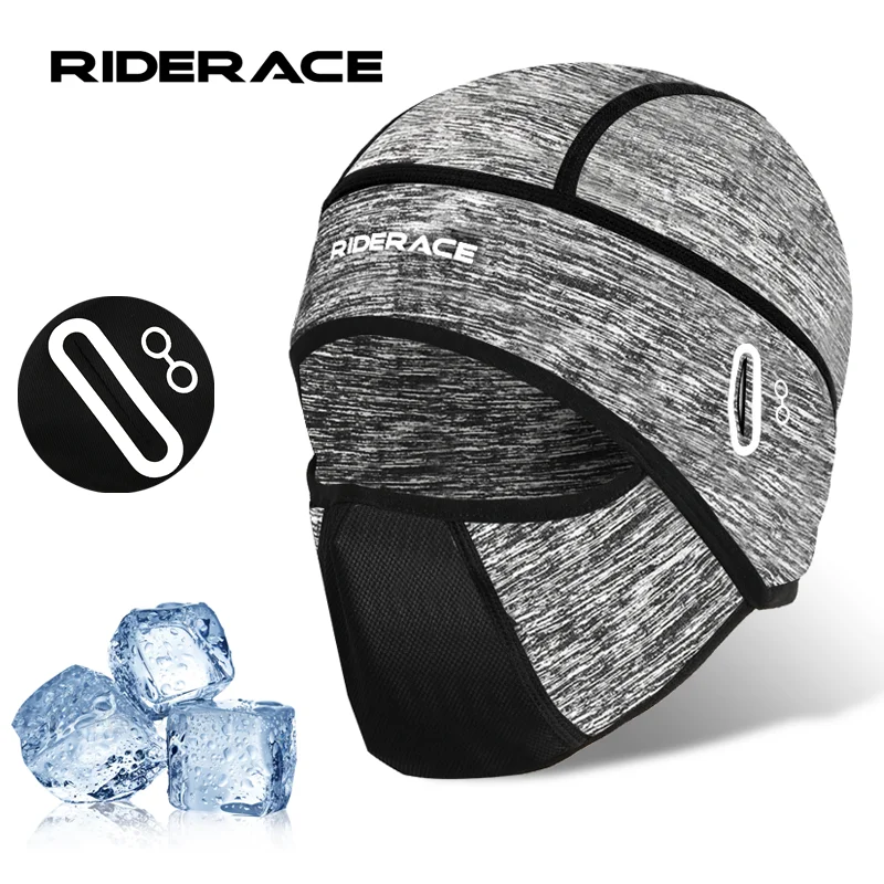 Cycling Cap With Mask Summer Sun Protection Quick-Drying Sports Headwear Balaclava Full Face Cover Breathable Comfortable