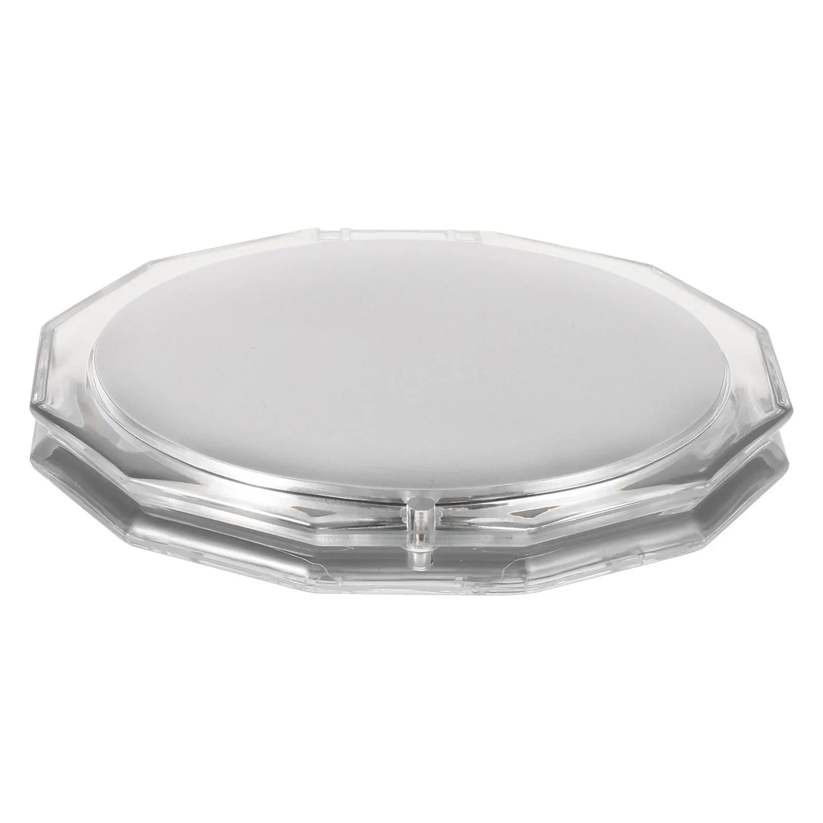 접이식 미니 다각형 화장 거울 컴팩트 휴대용 귀여운 디자인 플립 커버 휴대용 터치업용 지갑 포켓 여행 일상용